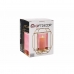 Candleholder Pink Golden Lantern Metal Glass (19 x 20 x 19 cm)