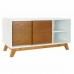 Mueble de TV DKD Home Decor Blanco 100 x 40 x 50 cm Marrón Madera MDF