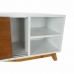 Tv-meubel DKD Home Decor Wit 100 x 40 x 50 cm Bruin Hout MDF
