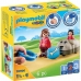 Playset Playmobil 1.2.3 Hund Kinder 70406 (6 pcs)
