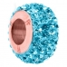 Perle de verre Femme Folli Follie 3POTO23RV Bleu (1,5 cm)
