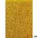 Papir Fama Glitter Eva Gummi Gylden 50 x 70 cm (10 enheder)