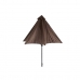 Пляжный зонт DKD Home Decor Melns Brūns Tērauds 300 x 300 x 250 cm