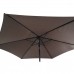 Пляжный зонт DKD Home Decor Melns Brūns Tērauds 300 x 300 x 250 cm