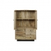 Výkladný stojan DKD Home Decor Sklo Mangové drevo 90 x 40 x 190 cm