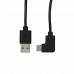Cabo USB A para USB C Startech USB2AC1MR Preto