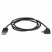 USB A til USB C-kabel Startech USB2AC1MR Sort