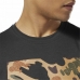 Мъжка тениска с къс ръкав Reebok Sportswear Training Камуфлаж Черен