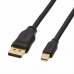 Mini DisplayPort -DisplayPort Adapteri Amazon Basics HL-007270 Musta 900 cm (Kunnostetut Tuotteet A+)