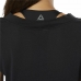 Tricou cu Mânecă Scurtă Femei Reebok Wor Supremium Detail Negru