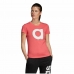 T-shirt à manches courtes femme Adidas Essentials Rose clair