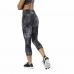 Sport leggins til kvinder Reebok Lux 3/4 Sort