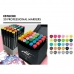Set Viltstiften Alex Bog Luxury Canvas Gama Artist 30 Onderdelen Multicolour