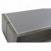 Mesa de Centro DKD Home Decor Cristal Aluminio Roble Cristal Templado (120 x 60 x 37,5 cm)