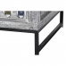 Tischdekoration DKD Home Decor 116 x 60 x 51 cm Metall Aluminium Mango-Holz 116 x 40 x 45 cm