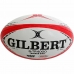 Ragby balón Gilbert G-TR4000 Bílý 28 cm Červený