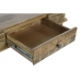 Senterbord DKD Home Decor 116 x 60 x 46 cm Metall Aluminium Treverk av mangotre