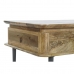 Centre Table DKD Home Decor 116 x 60 x 46 cm Metal Aluminium Mango wood
