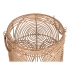 Basket set DKD Home Decor Natural Light brown Tropical 45 x 45 x 57 cm