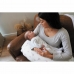 Breastfeeding Cushion Tineo Balta / rožinė