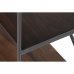 Полка DKD Home Decor Sheesham Коричневый Темно-коричневый Светло-серый Деревянный Металл 213 x 43 x 220 cm
