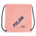 Σχολική Τσάντα με Σχοινιά Milan Since 1918 Ροζ 42 x 34 x 0,7 cm