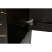Ντουλάπι DKD Home Decor 100 x 40 x 175 cm Μαύρο Μέταλλο ξύλο ακακίας