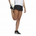 Damen-Sportshorts Adidas Pacer 3 Stripes Schwarz