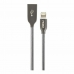 Kábel USB na Lightning DCU 34101260 Sivá (1M)