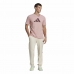 Kortarmet T-skjorte til Menn Adidas Future Icons Lyse Rosa