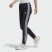 Pieaugušo Sporta Tērpu Bikses Adidas  Essentials 3 Stripes Dāma Zils