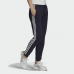 Aikuisten verkkahousut Adidas  Essentials 3 Stripes Nainen Sininen