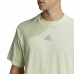 Pánské tričko s krátkým rukávem Adidas Essentials Brandlove Žlutý
