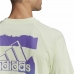 Vīriešu Krekls ar Īsām Piedurknēm Adidas Essentials Brandlove Dzeltens