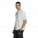 Pánské tričko s krátkým rukávem Adidas Essentials Brandlove Bílý