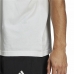 Vīriešu Krekls ar Īsām Piedurknēm Adidas Essentials Brandlove Balts