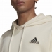 Vīriešu Sporta Krekls ar Kapuci Adidas Essentials Feelcomfy Bēšs