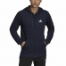 Veste de Sport pour Homme Adidas  Essentials French Terry Big Bleu foncé