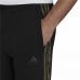 Dlhé športové nohavice Adidas Essentials Camo Print Crna Moški