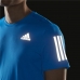 Men’s Short Sleeve T-Shirt Adidas Own The Run Blue