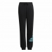 Children's Tracksuit Bottoms Adidas Essentials French Terry Black