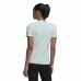 Dámske tričko s krátkym rukávom Adidas Loungewear Essentials Slim Logo Mätová