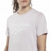 Dames-T-Shirt met Korte Mouwen Reebok Identity Licht Roze