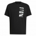 Camiseta de Manga Corta Hombre Adidas Essentials Brandlove Negro