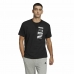 Tricou cu Mânecă Scurtă Bărbați Adidas Essentials Brandlove Negru