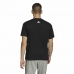 Men’s Short Sleeve T-Shirt Adidas Essentials Brandlove Black