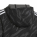 Bērnu Sporta Krekls ar Kapuci Adidas 3 Stripes Melns