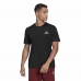 Men’s Short Sleeve T-Shirt Adidas Essentials Feel Comfy Black