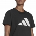 Vyriški marškinėliai su trumpomis rankovėmis Adidas Future Icons Juoda
