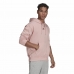 Pánska mikina s kapucňou Adidas Essentials Ružová